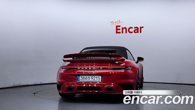 Porsche 911 (992) Turbo S Cabriolet 2022 — фото 4