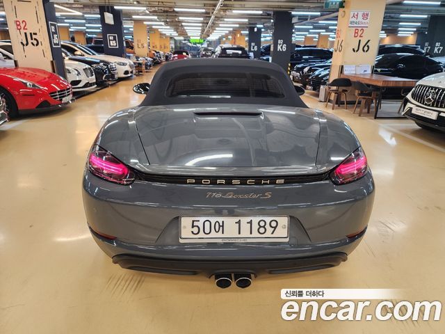 Porsche 718 Boxster S 2.5 2017 — фото 4