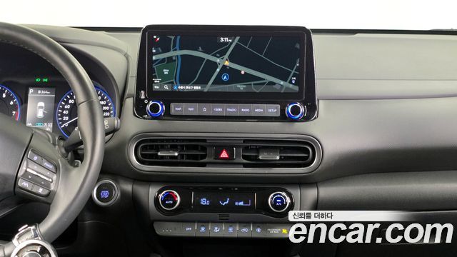 Hyundai Kona Gasoline 1.6 Turbo 2WD Inspiration 2021 — фото 14