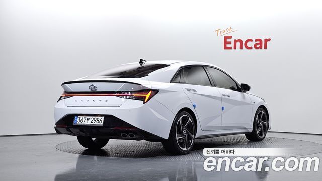 Hyundai Avante (CN7) 1.6 Turbo N Line Inspiration 2021 — фото 2