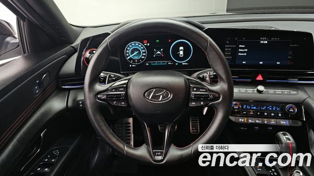 Hyundai Avante (CN7) 1.6 Turbo N Line Inspiration 2021 — фото 13