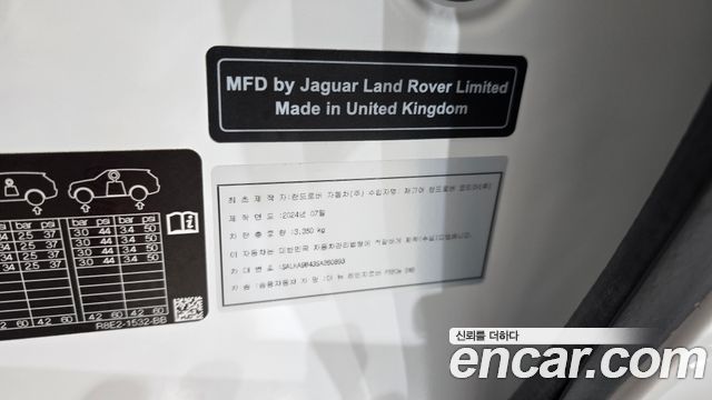 Land Rover Range Rover (V) P550E AB 2025 — фото 29