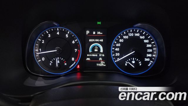 Hyundai Kona Gasoline 1.6 Turbo 2WD Smart 2021 — фото 8