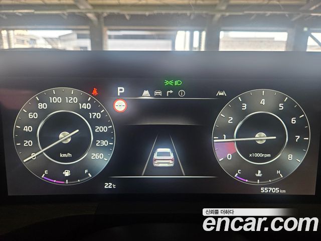 Kia K8 3.5 LPG 2WD Trendy(Rentcar) 2023 — фото 9