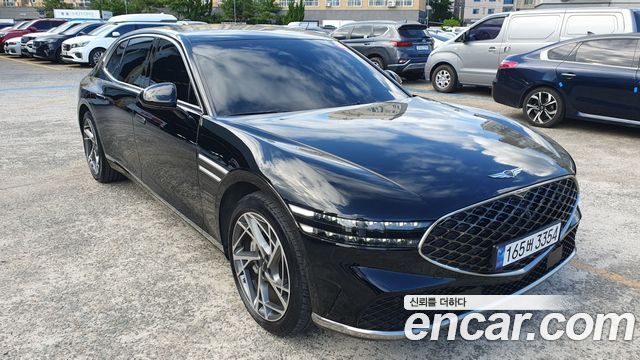 Genesis G90 (RS4) Gasoline 3.5 Turbo AWD Black 2022 — фото 1