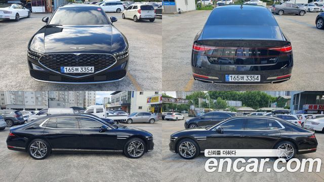 Genesis G90 (RS4) Gasoline 3.5 Turbo AWD Black 2022 — фото 2