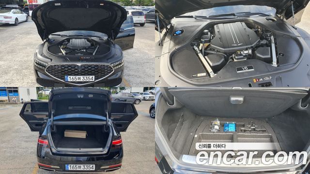 Genesis G90 (RS4) Gasoline 3.5 Turbo AWD Black 2022 — фото 23