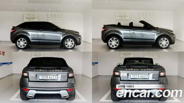 Land Rover Range Rover Evoque 2.0 TD4 SE Dynamic Convertible 2017 — фото 4