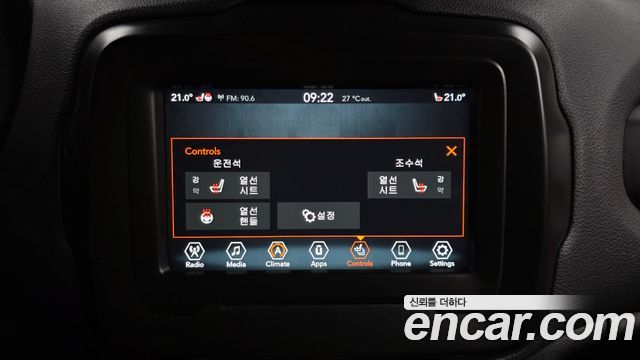Jeep Renegade 2.4 Longitude 2021 — фото 15