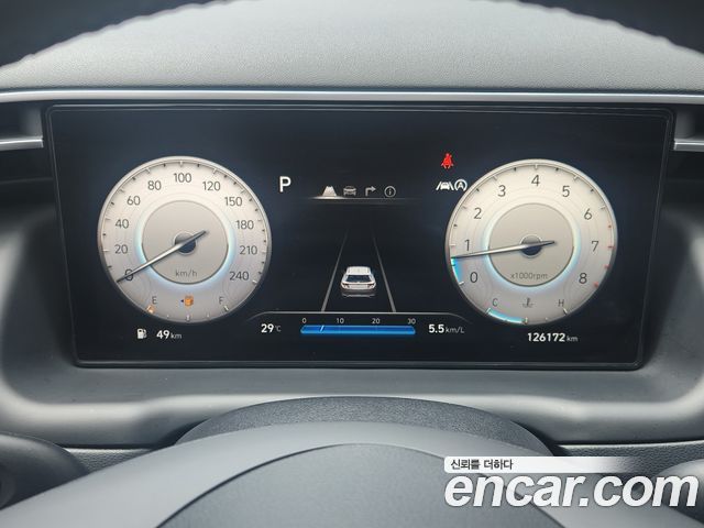 Hyundai Tucson (NX4) Gasoline 1.6 Turbo 2WD Inspiration 2022 — фото 10