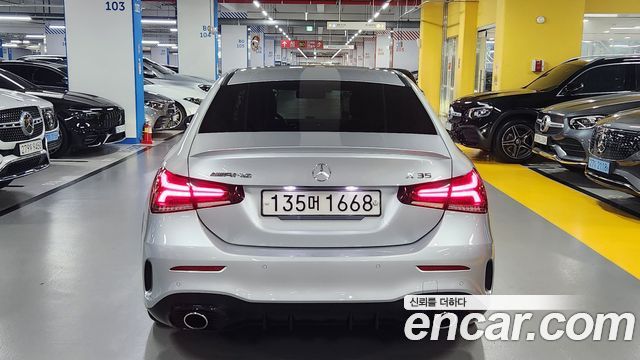 Mercedes-Benz A-Class (W177) AMG A35 4MATIC Sedan 2021 — фото 3