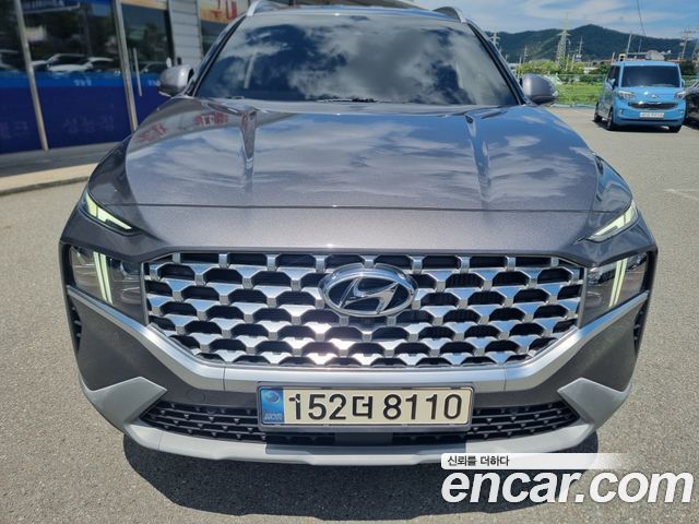 Hyundai Santa Fe Gasoline 2.5T 4WD Prestige 2021 — фото 2