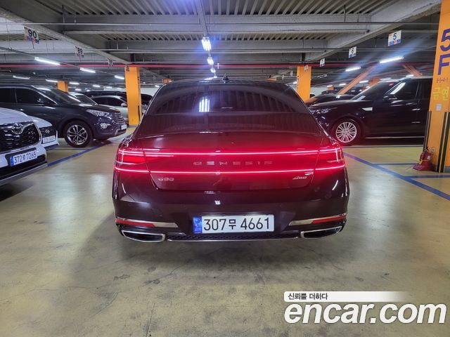 Genesis G90 (RS4) Gasoline 3.5 Turbo AWD Black 2022 — фото 3