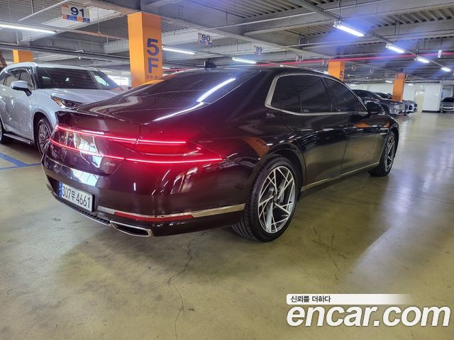 Genesis G90 (RS4) Gasoline 3.5 Turbo AWD Black 2022 — фото 4