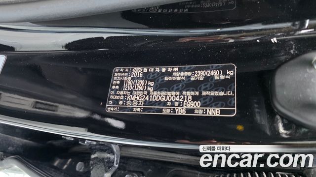 Genesis EQ900 3.8 GDI AWD Premium Luxury 2016 — фото 30