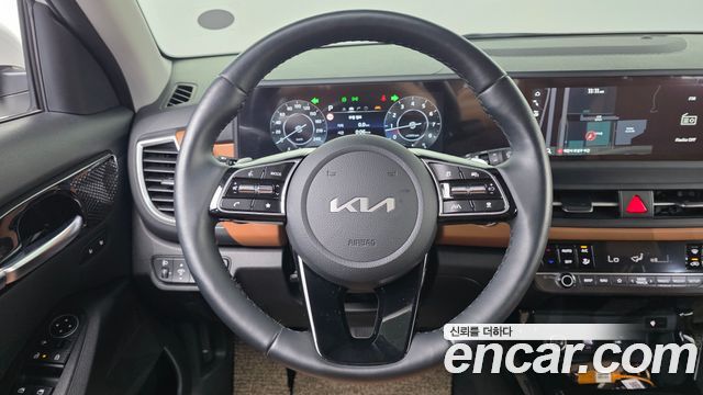 Kia Seltos Gasoline 1.6 Turbo 2WD Signature 2023 — фото 13
