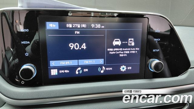 Hyundai Sonata (DN8) 2.0 LPG(rental car) Style 2022 — фото 16