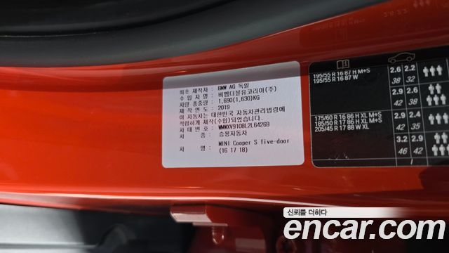 MINI Cooper S 5Door HIGH 3rd 2020 — фото 38