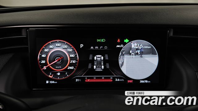 Hyundai Tucson (NX4) Gasoline 1.6 Turbo 4WD N Line Inspiration 2022 — фото 8