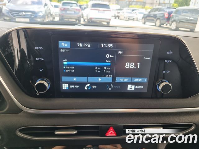 Hyundai Sonata (DN8) 2.0 LPG(rental car) Style 2020 — фото 15