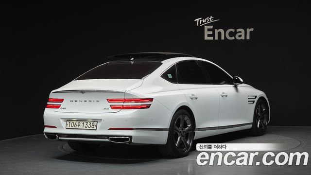 Genesis G80 (RG3) Gasoline 3.5 Turbo AWD 2021 — фото 2