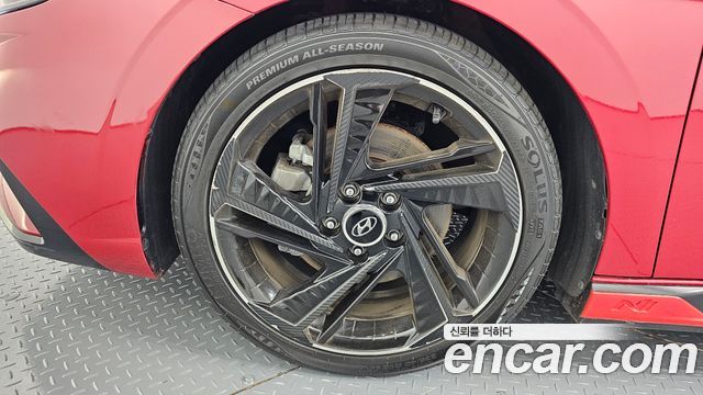 Hyundai Avante (CN7) 1.6 Turbo N Line Sport 2021 — фото 5