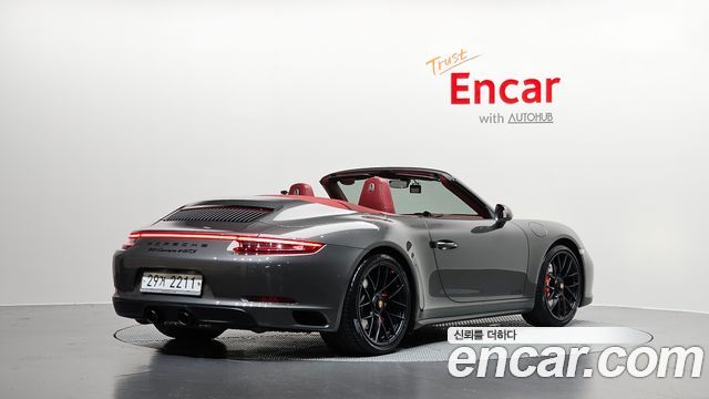 Porsche 911 Carrera 4 GTS Cabriolet 991 2018 — фото 2