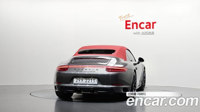 Porsche 911 Carrera 4 GTS Cabriolet 991 2018 — фото 4