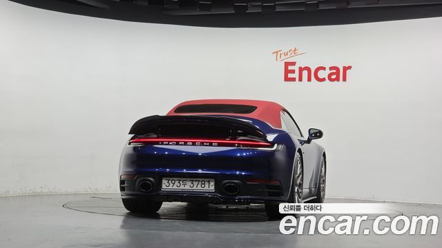 Porsche 911 (992) Carrera Cabriolet 2020 — фото 4