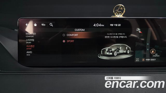 Genesis G80 (RG3) Gasoline 3.5 Turbo AWD 2021 — фото 34
