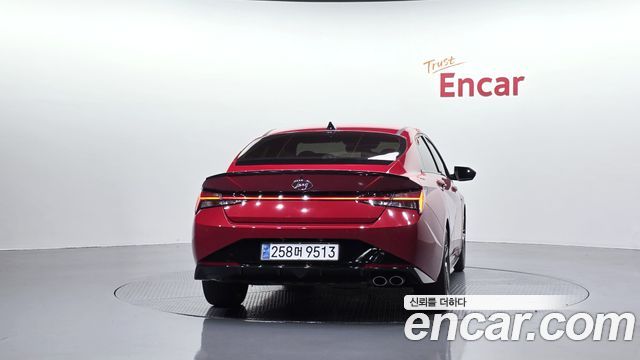 Hyundai Avante (CN7) 1.6 Turbo N Line Inspiration 2021 — фото 4