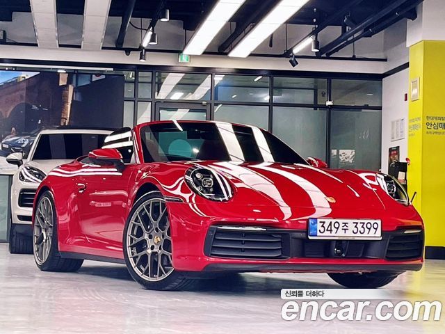 Porsche 911 (992) Carrera 4 Cabriolet 2024 — фото 3