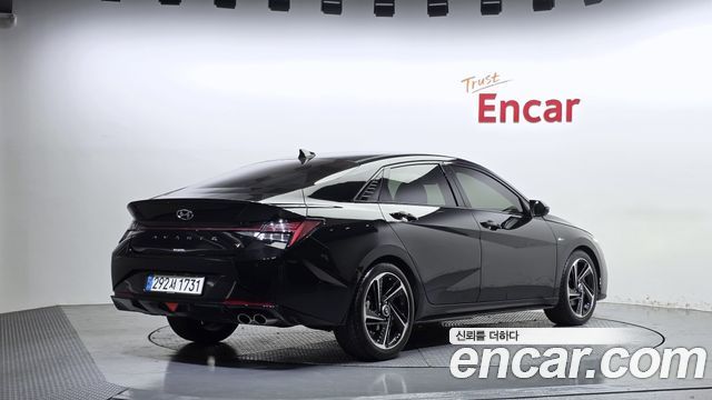 Hyundai Avante (CN7) 1.6 Turbo N Line Sport 2021 — фото 2