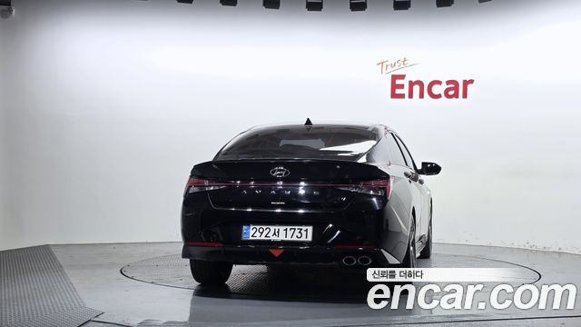 Hyundai Avante (CN7) 1.6 Turbo N Line Sport 2021 — фото 4