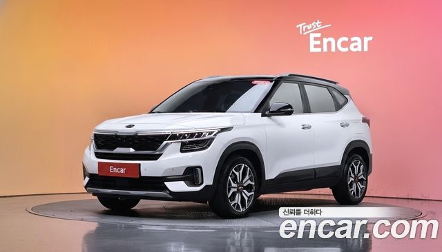 Kia Seltos Gasoline 1.6 Turbo 2WD Signature 2022 — фото 1