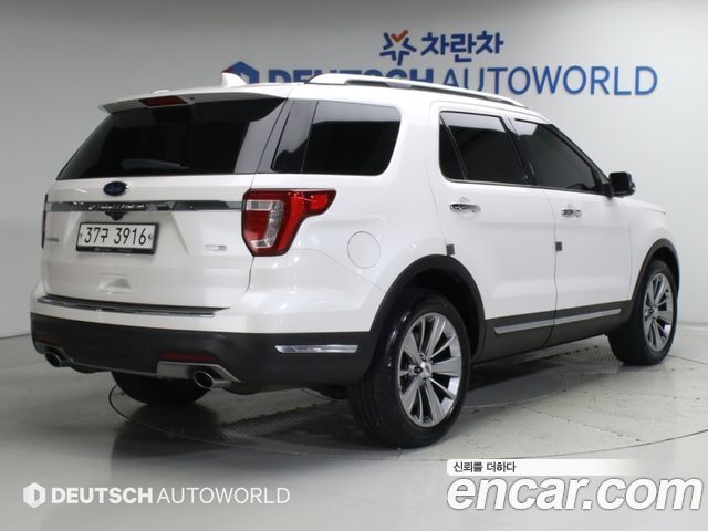 Ford Explorer 2.3 Limited 4WD 5th 2018 — фото 3