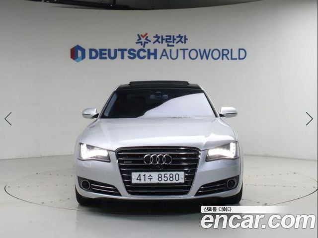 Audi A8 4.0 TFSI Quattro LWB D4 2014 — фото 3
