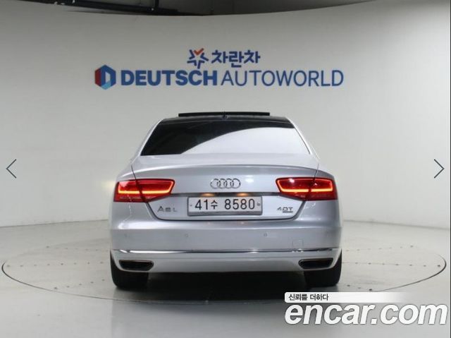 Audi A8 4.0 TFSI Quattro LWB D4 2014 — фото 4
