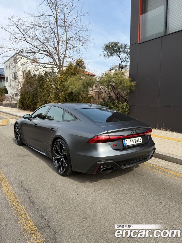 Audi RS7 (4K) 4.0 TFSI Quattro 2022 — фото 2