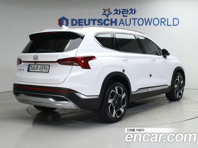 Hyundai Santa Fe Diesel 2.2 2WD Prestige 2021 — фото 3