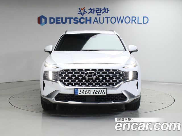 Hyundai Santa Fe Diesel 2.2 2WD Prestige 2021 — фото 4