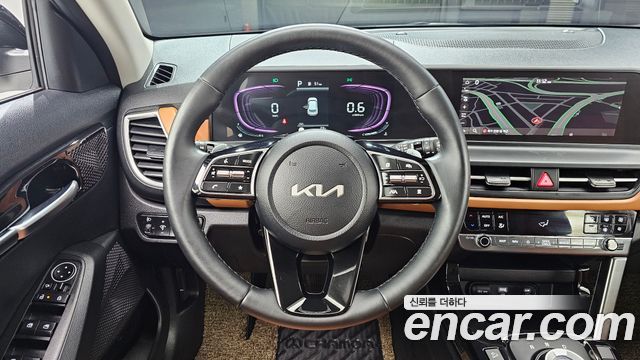 Kia Seltos Gasoline 1.6 Turbo 2WD Signature 2023 — фото 13