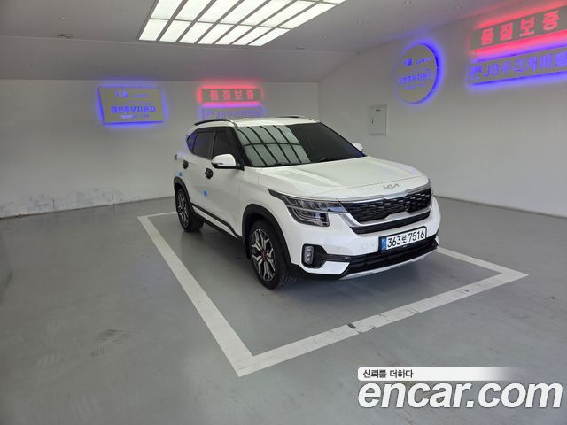 Kia Seltos Gasoline 1.6 Turbo 2WD Prestige 2022 — фото 3