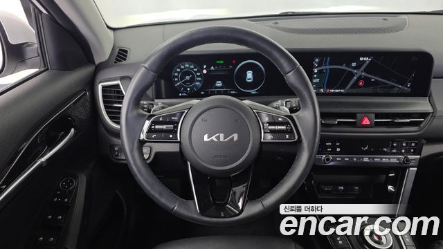 Kia Seltos Gasoline 1.6 Turbo 2WD Signature 2023 — фото 13