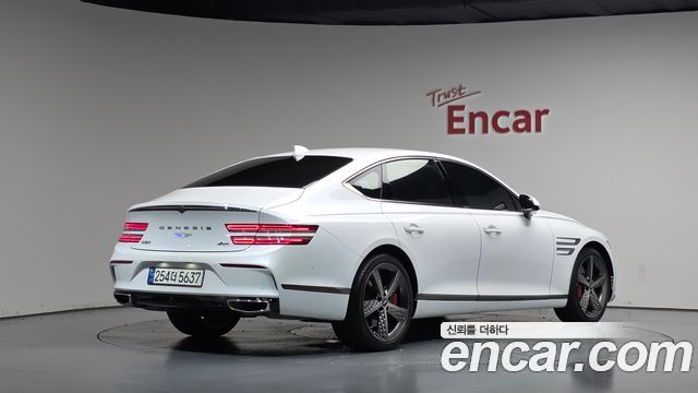 Genesis G80 (RG3) Gasoline 3.5 Turbo AWD 2023 — фото 2
