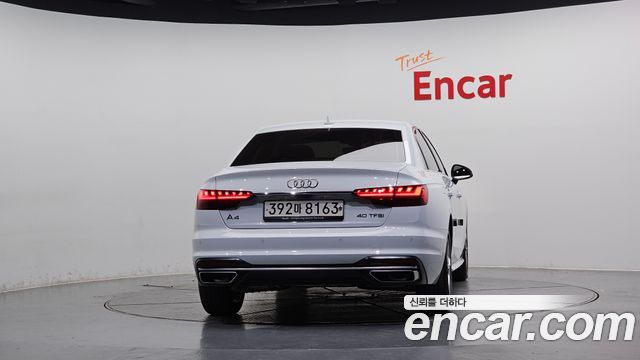 Audi A4 (B9) 40 TFSI 2020 — фото 4