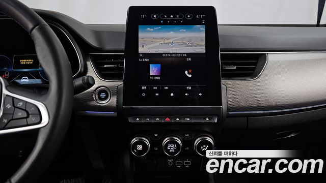 Renault Korea XM3 1.6 E-TECH Inspire e-shifter 2023 — фото 15