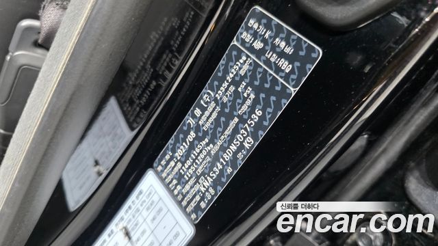 Kia K9 (II) 3.8 GDI AWD Masters 2022 — фото 30