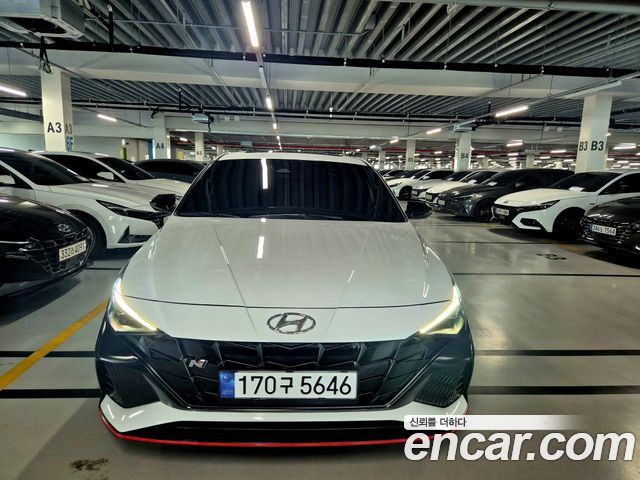 Hyundai Avante (CN7) 2.0 N 2022 — фото 1