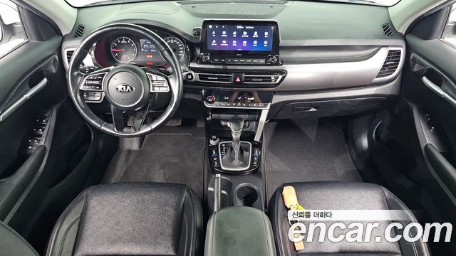 Kia Seltos Gasoline 1.6 Turbo 2WD Prestige 2021 — фото 7